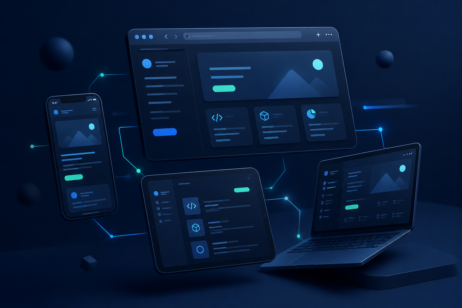 Bannière — création de sites web sur mesure à Bafoussam