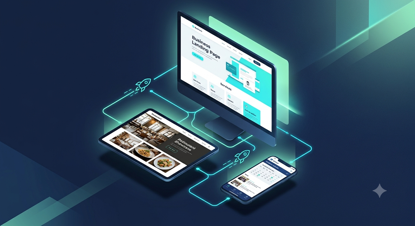 Bannière — développeur web à Bafoussam, sites et applications sur mesure