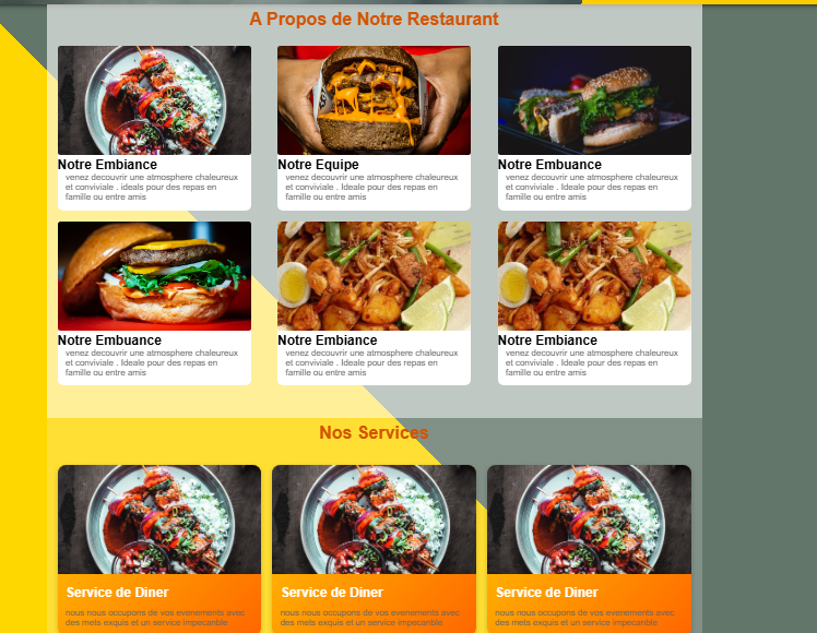 Site vitrine Fastfood - consultation de produits et commandes WhatsApp